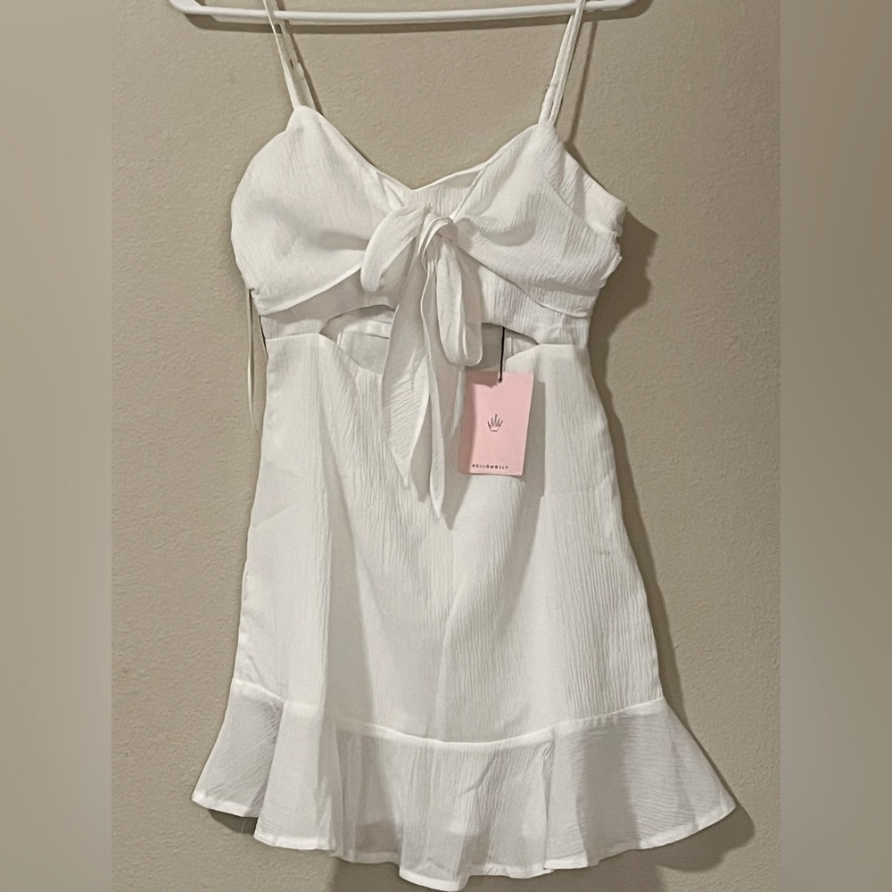 Brand new white mini dress